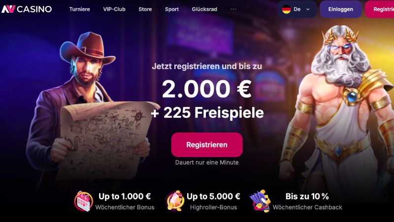 NV Casino Webseite
